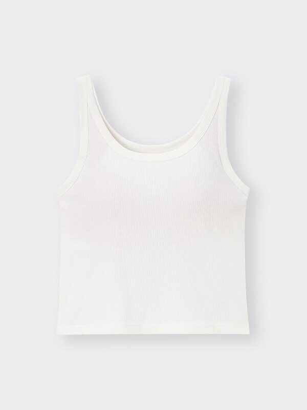 スタイルドライブラフィールリブクロップドタンク+X