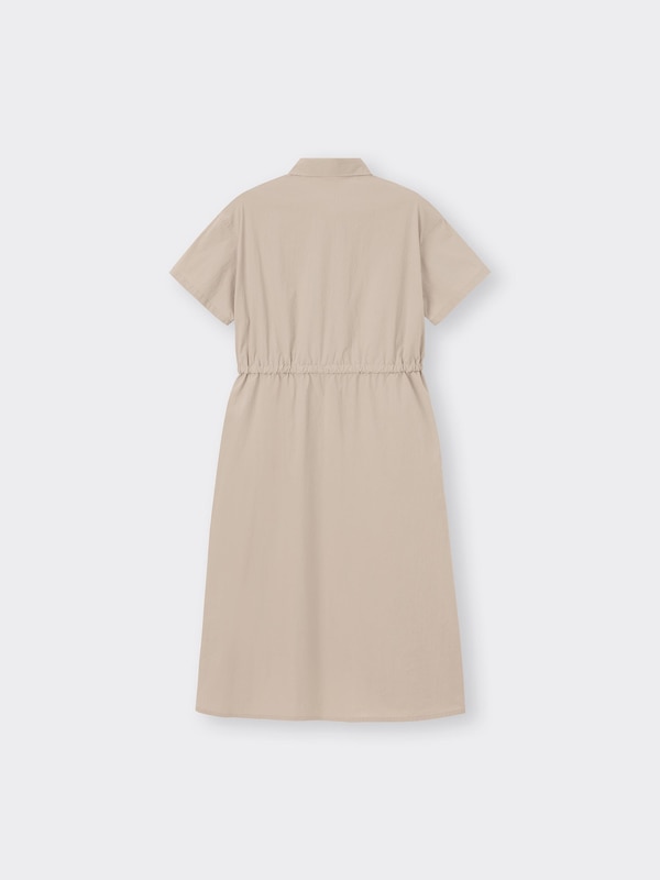 ワークシャツワンピース(半袖)Q
