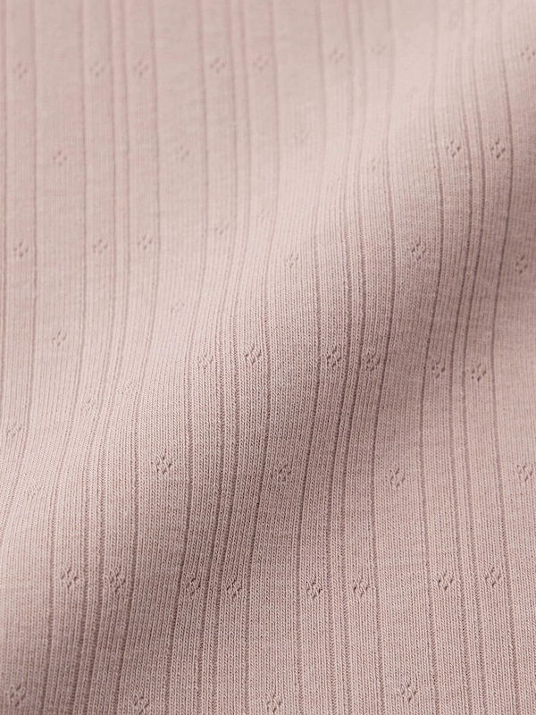 コットンブレンドリブクロップドキャミソール(ドライ)+E