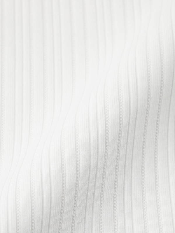 コットンブレンドリブクロップドタンクトップ(ドライ)+X