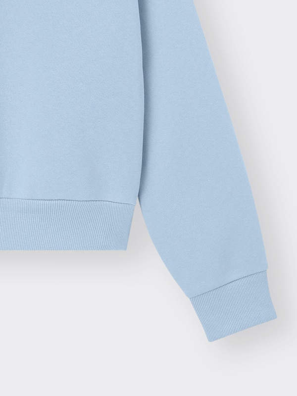 GIRLSヘビーウェイトスウェットクロップドパーカJR