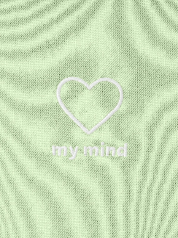 GIRLSヘビーウェイトスウェットクロップドパーカJR