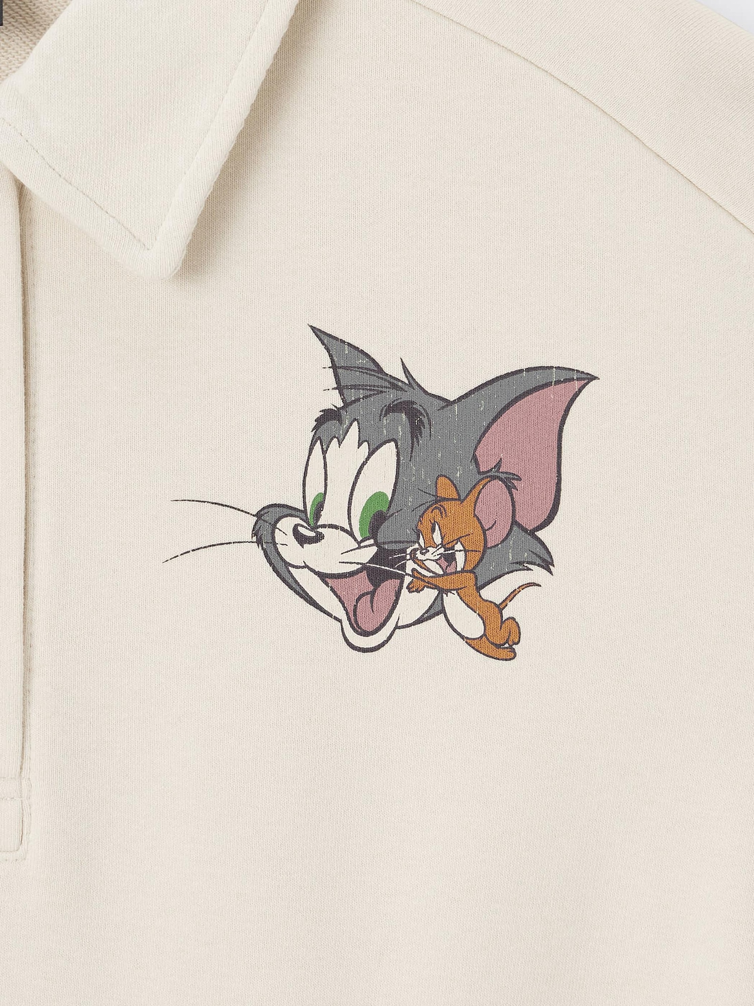 GU公式 | スウェットポロ TOM and JERRY