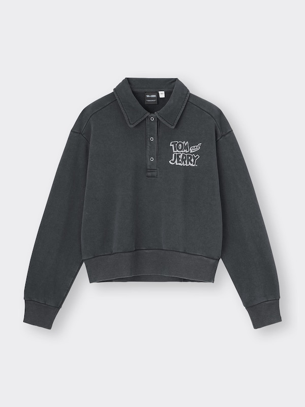 スウェットポロ TOM and JERRY