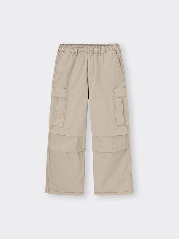 デニムスーパーワイドカーゴパンツ+OS(米国仕様)