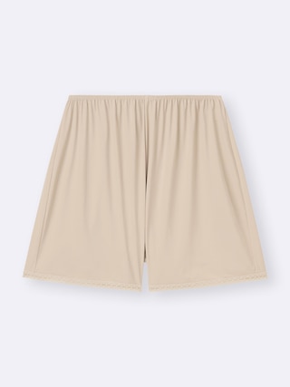 ペチパンツ(レース)(ショート丈) 【レディース】 【インナー・下着】【GU公式/ジーユー】 【BEIGE】 ペチパンツ(レース)(ショート丈) 【レディース】 【インナー・下着】【GU公式/ジーユー】 【BEIGE】