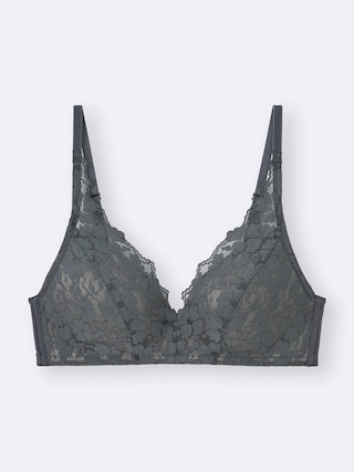 ソフトプランジブラ(ノンワイヤー) 【レディース】 【インナー・下着】【GU公式/ジーユー】 【DARK GRAY】 ソフトプランジブラ(ノンワイヤー) 【レディース】 【インナー・下着】【GU公式/ジーユー】 【DARK GRAY】