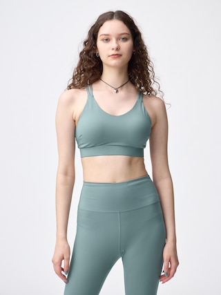 バッククロスブラGA 【レディース】 【インナー・下着】【GU公式/ジーユー】 【GREEN】 バッククロスブラGA 【レディース】 【インナー・下着】【GU公式/ジーユー】 【GREEN】