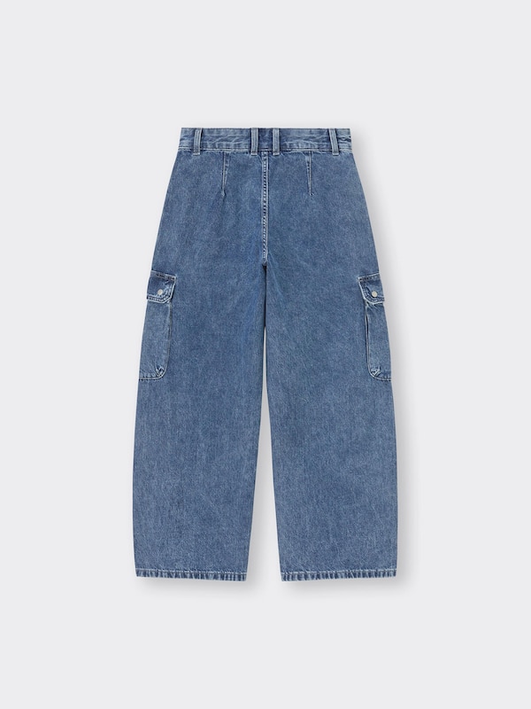 バレルレッグカーゴジーンズ+EC(丈短め68.0cm)