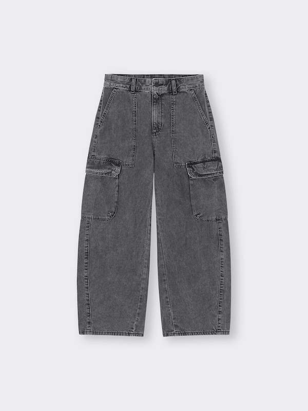 バレルレッグカーゴジーンズ+EC(丈短め68.0cm)