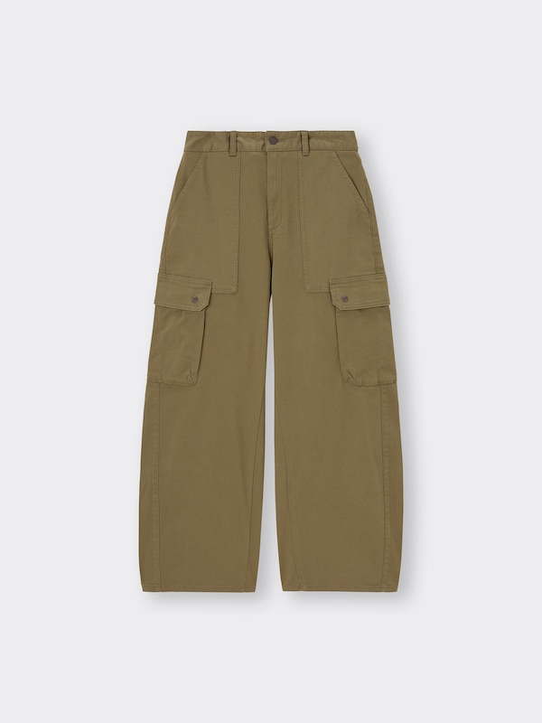 バレルレッグカーゴパンツ+EC(丈短め68.0cm)