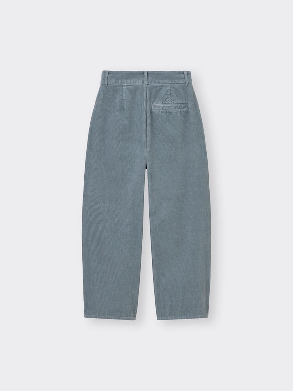 コーデュロイバレルレッグパンツ+EC(丈短め68.0cm)(セットアップ可能)