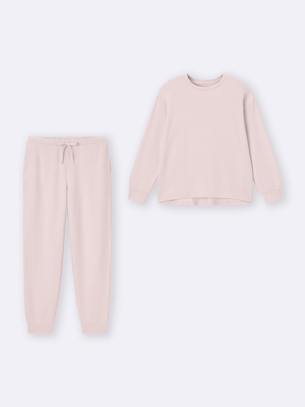 ストレッチソフトラウンジセット(長袖&ロングパンツ)