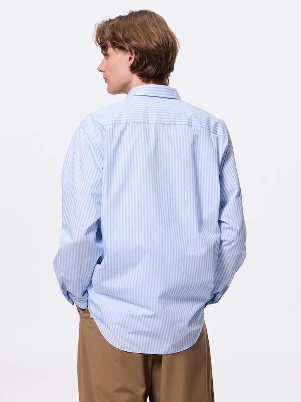 イージーケアブロードシャツ(ストライプ1)