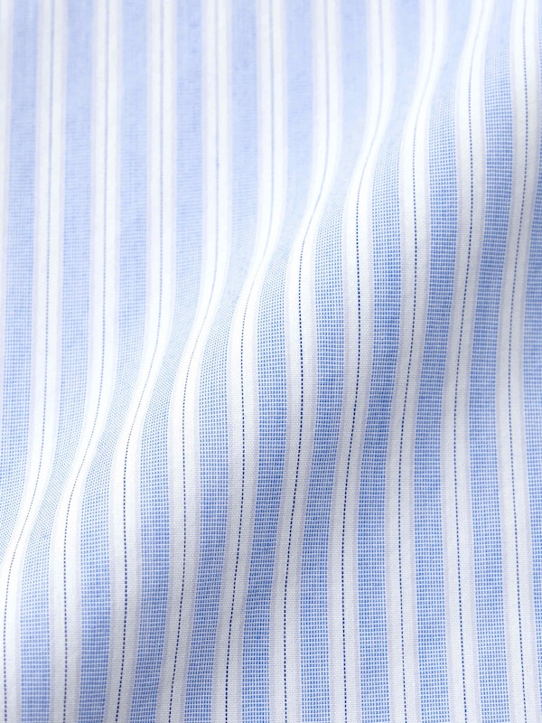 イージーケアブロード  シャツ(ストライプ1)