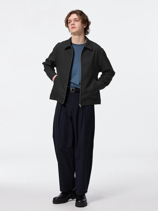 ジップアップシャツ