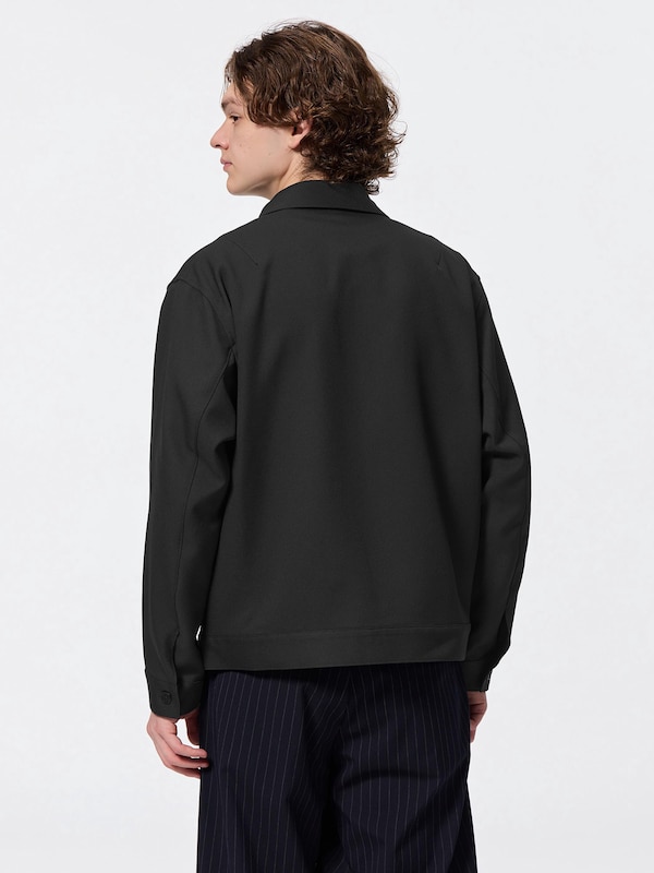 ジップアップシャツ