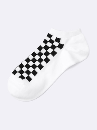 スタイルドライショートソックス(チェッカー) 【メンズ】 【インナー・下着】【GU公式/ジーユー】 【OFF WHITE】 スタイルドライショートソックス(チェッカー) 【メンズ】 【インナー・下着】【GU公式/ジーユー】 【OFF WHITE】