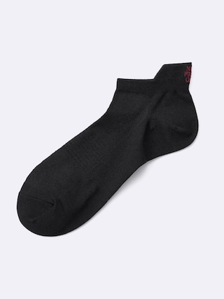 スタイルドライショートソックス(ロゴ) 【メンズ】 【インナー・下着】【GU公式/ジーユー】 【BLACK】 スタイルドライショートソックス(ロゴ) 【メンズ】 【インナー・下着】【GU公式/ジーユー】 【BLACK】