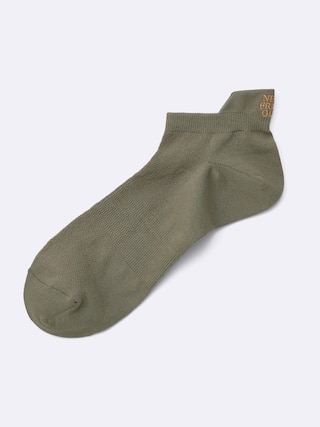 スタイルドライショートソックス(ロゴ) 【メンズ】 【インナー・下着】【GU公式/ジーユー】 【OLIVE】 スタイルドライショートソックス(ロゴ) 【メンズ】 【インナー・下着】【GU公式/ジーユー】 【OLIVE】