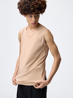 スタイルドライフリーカットワイドネックT(ノースリーブ)