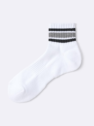 アンクルソックス(ライン) 【メンズ】 【インナー・下着】【GU公式/ジーユー】 【OFF WHITE】 アンクルソックス(ライン) 【メンズ】 【インナー・下着】【GU公式/ジーユー】 【OFF WHITE】