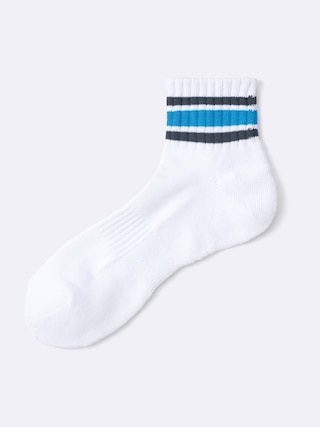 アンクルソックス(ライン) 【メンズ】 【インナー・下着】【GU公式/ジーユー】 【BLUE】 アンクルソックス(ライン) 【メンズ】 【インナー・下着】【GU公式/ジーユー】 【BLUE】