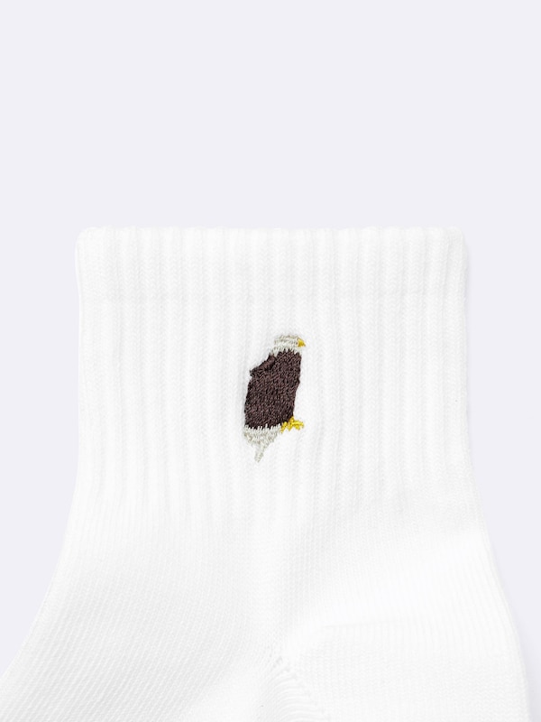 アンクルソックス(刺繍)