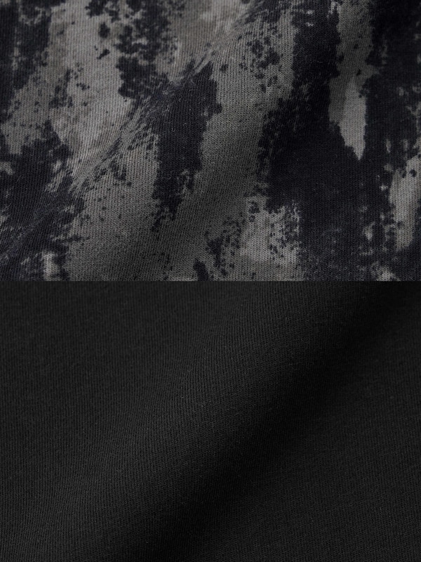 ストレッチソフトラウンジセット(柄)(長袖&ロングパンツ)