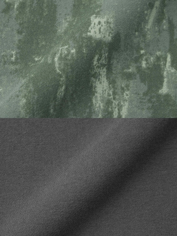 ストレッチソフトラウンジセット(柄)(長袖&ロングパンツ)