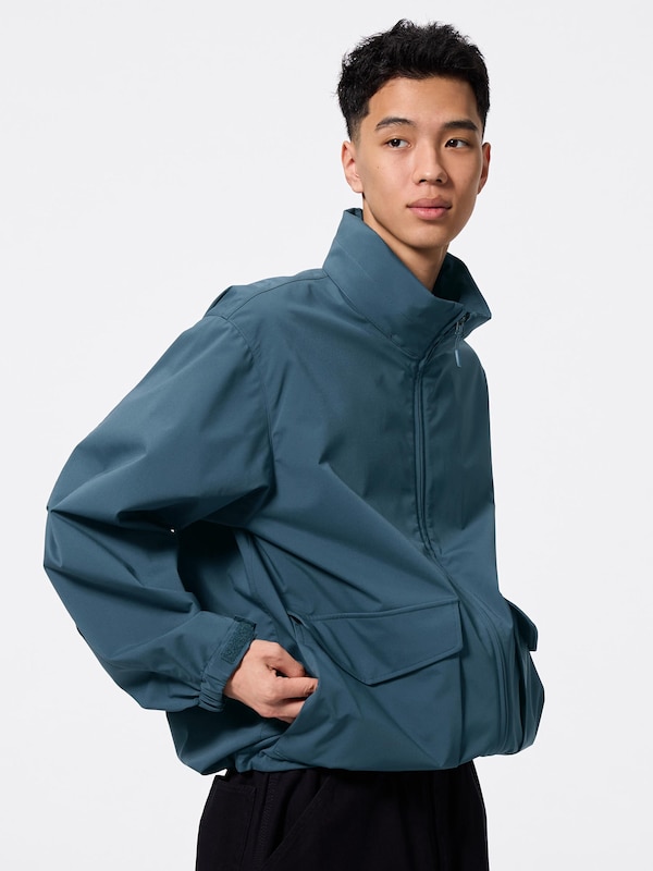 ウィンドプルーフスタンドカラーブルゾン