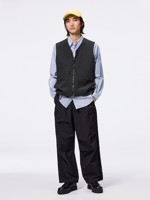 ジップアップベスト