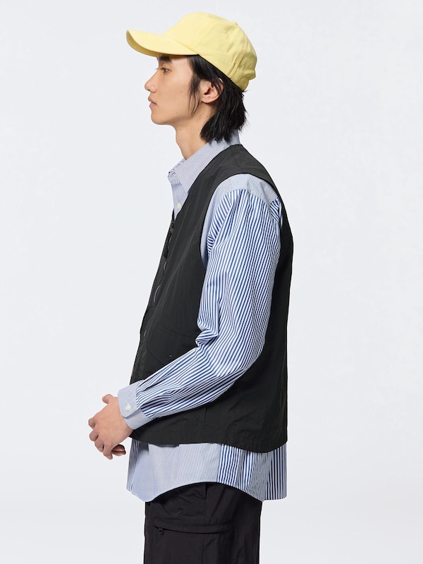 ジップアップベスト