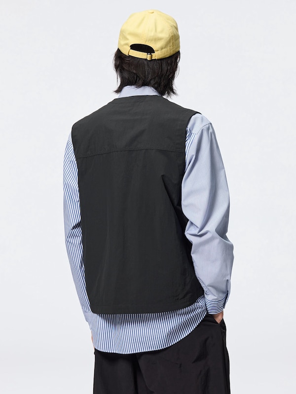 ジップアップベスト