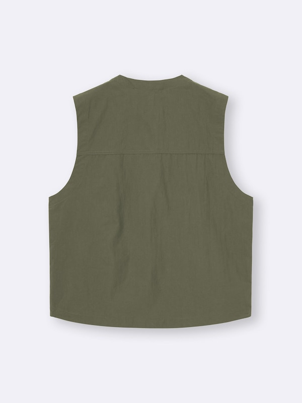 ジップアップベスト