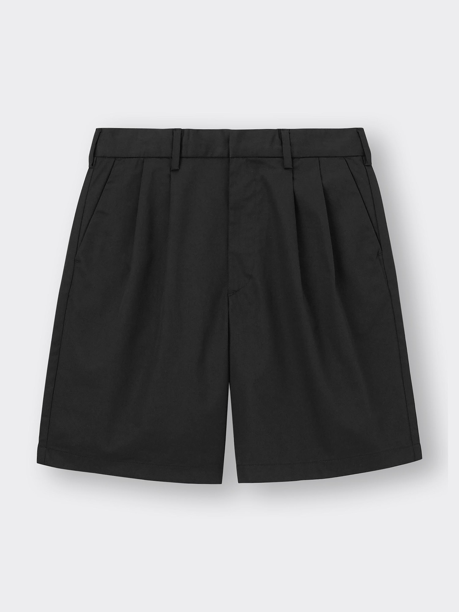 GU公式 | タックワイドハーフパンツ