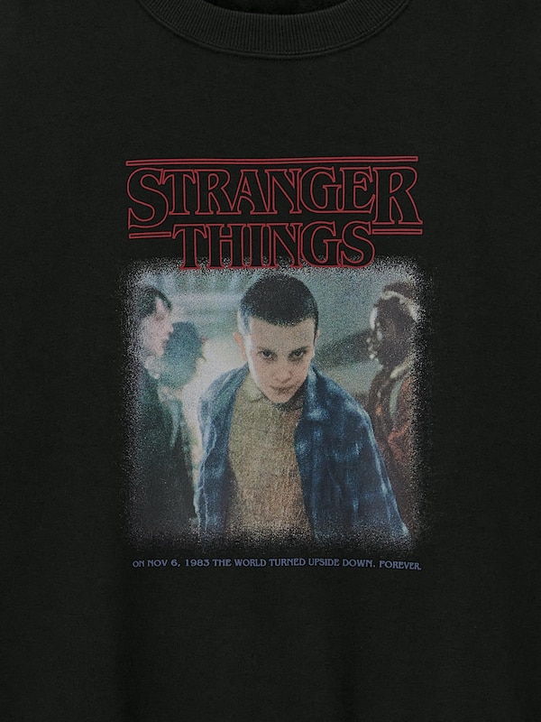 ヘビーウェイトスウェットプルオーバー Stranger Things
