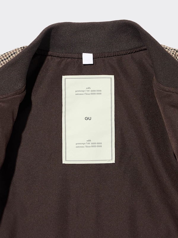 キルティングブルゾン(チェック) by rokh