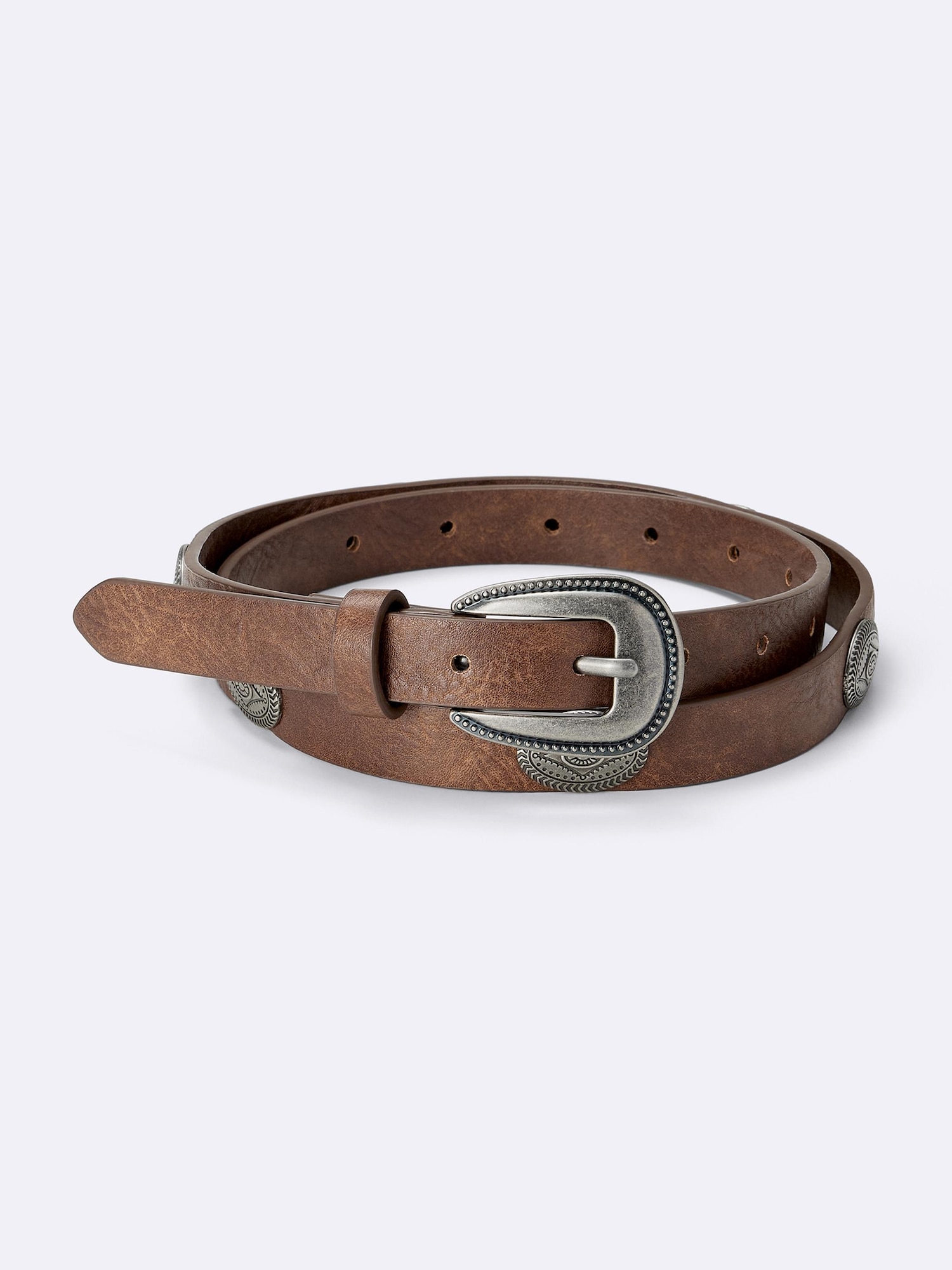 スロッテドコンチョベルト【Tandy Leather 4 CONCHO 】 コンチョ