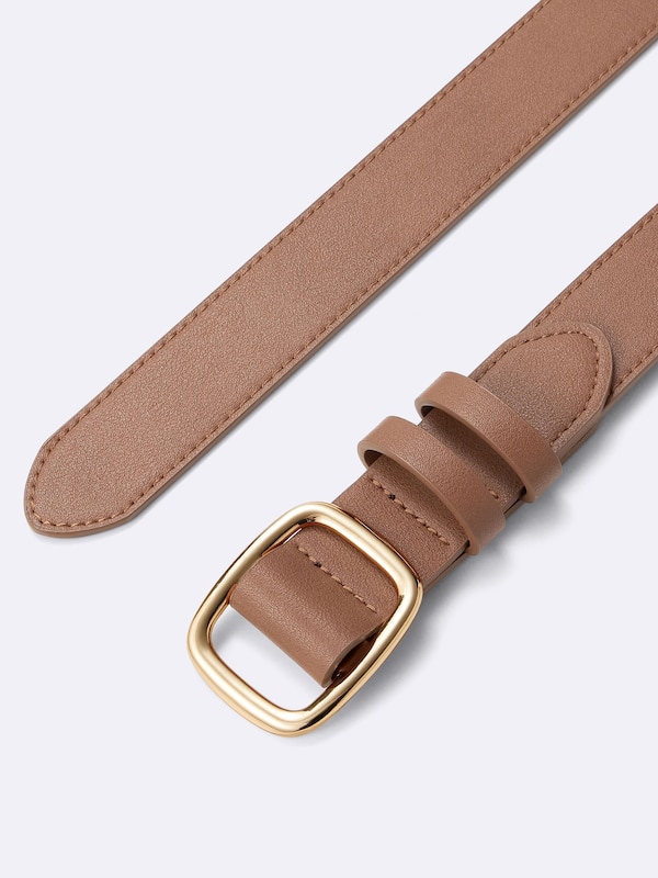 スクエアバックルベルト