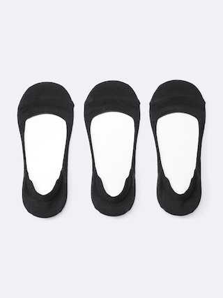 カバーソックス3PA(滑り止め付き) 【レディース】 【インナー・下着】【GU公式/ジーユー】 【BLACK】 カバーソックス3PA(滑り止め付き) 【レディース】 【インナー・下着】【GU公式/ジーユー】 【BLACK】