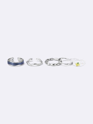 フルーツビーズリング5P 【レディース】 【グッズ】【GU公式/ジーユー】 【BLUE】 フルーツビーズリング5P 【レディース】 【グッズ】【GU公式/ジーユー】 【BLUE】