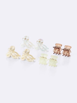 リボンミニヘアクリップ8P 【レディース】 【グッズ】【GU公式/ジーユー】 【NATURAL】 リボンミニヘアクリップ8P 【レディース】 【グッズ】【GU公式/ジーユー】 【NATURAL】