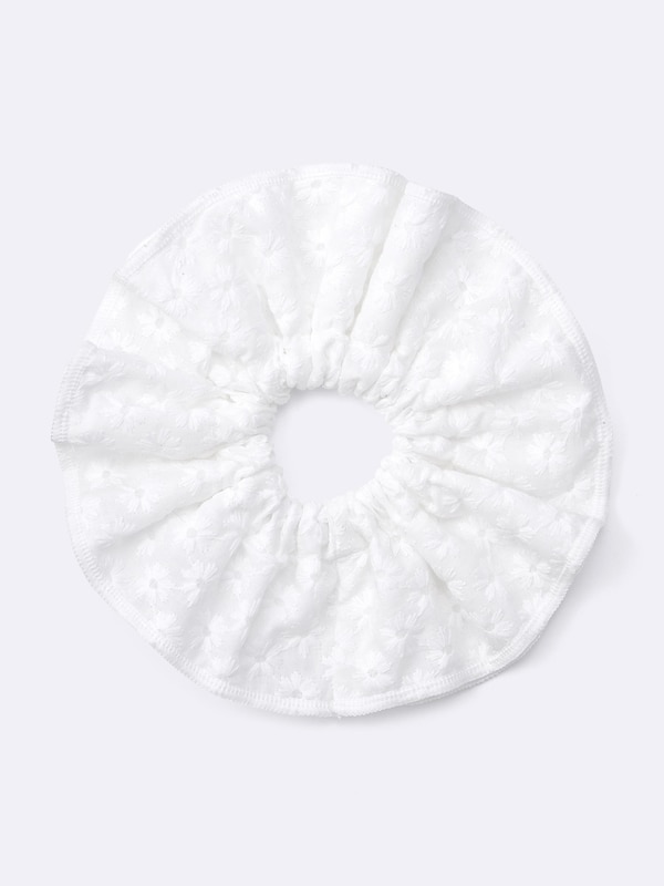 コットンレースシュシュ