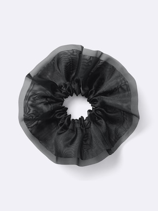 シアーシュシュ 【レディース】 【グッズ】【GU公式/ジーユー】 【BLACK】 シアーシュシュ 【レディース】 【グッズ】【GU公式/ジーユー】 【BLACK】