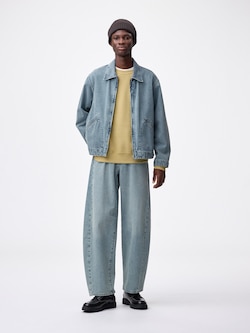 バレルレッグジーンズ+EC(丈長め80.0cm)