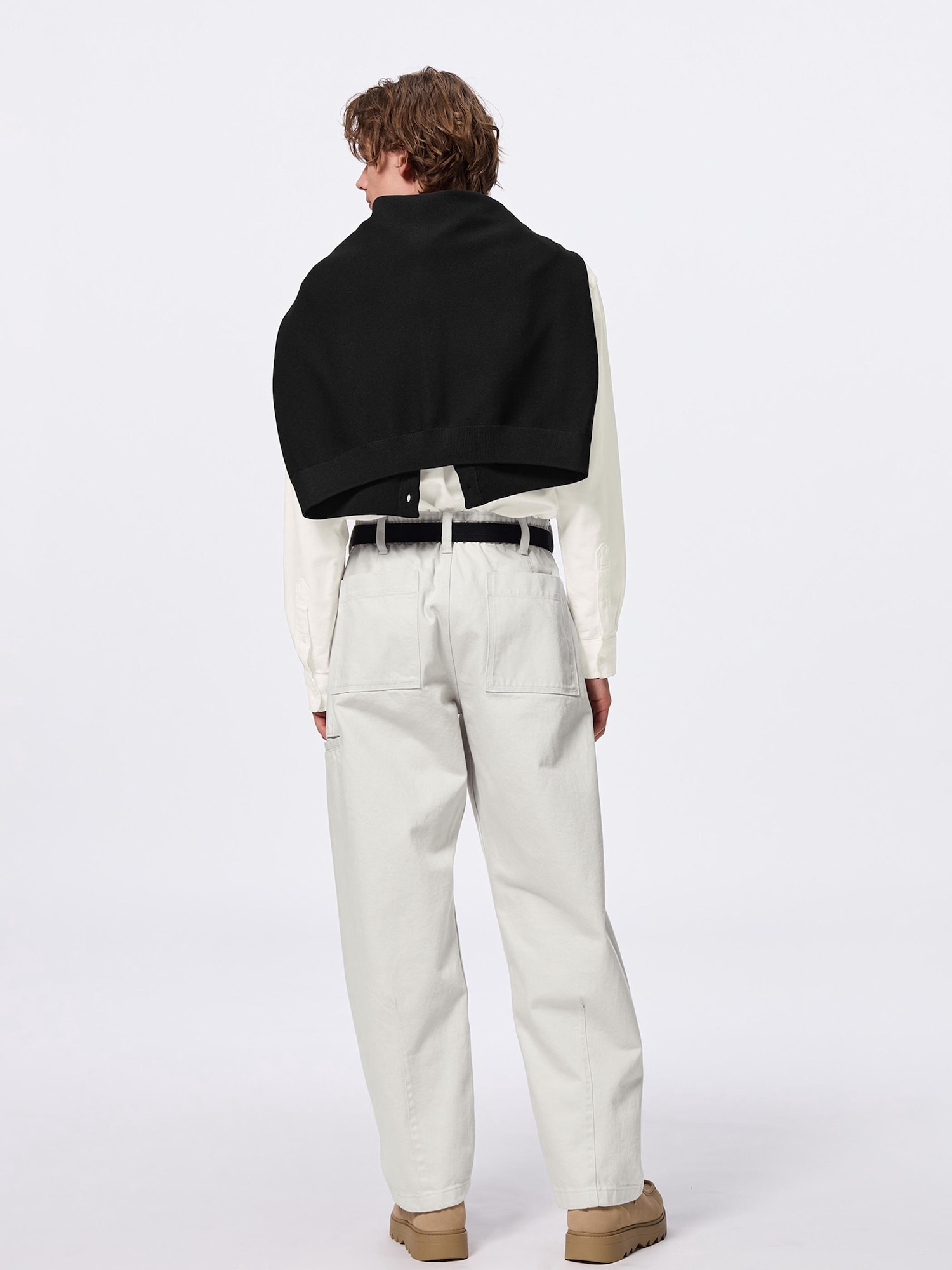 専用商品 2個セット GU公式 | バレルレッグワークパンツ+EC(丈長め79.5cm)