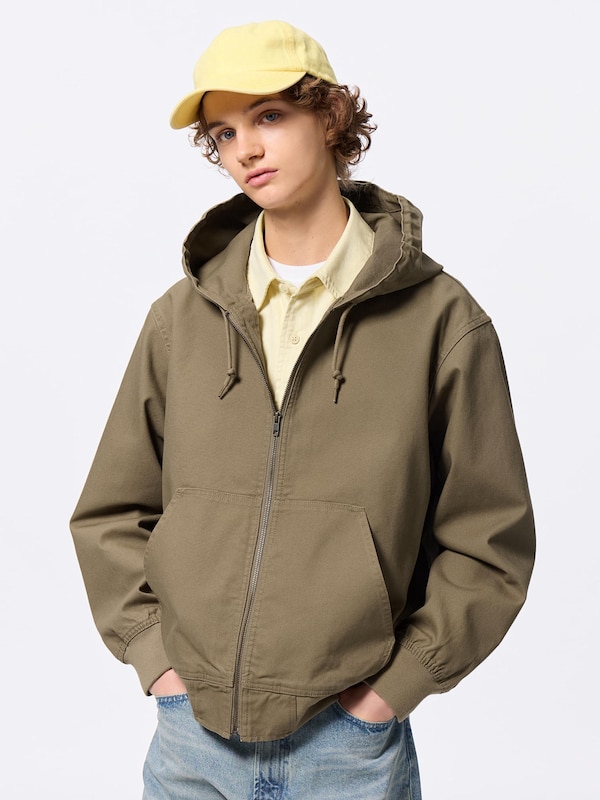 ジップアップパーカNT+E