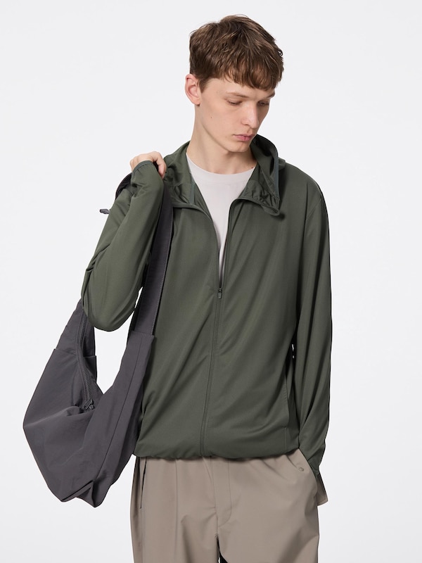 UVカットフルジップパーカ(長袖)GA+E