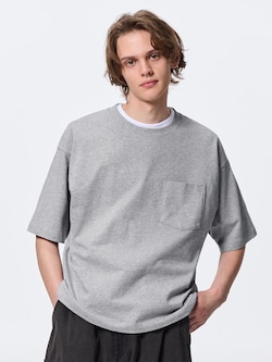 ボクシーT(5分袖)(オーバーサイズ)